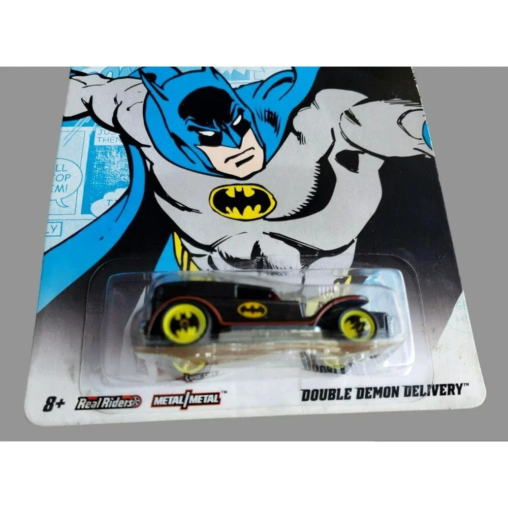 2011 Hot Wheels DOUBLE DEMON DELIVERY Black Pop Culture DC Comics 1:64 RR-5SP